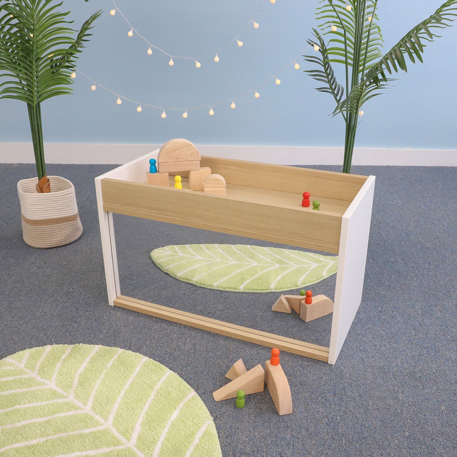 Elevated™ I See Me Toddler Mirror Cabinet WB1967 - Safe & Fun Self-Discovery Mirror for Kids' Bedroom & Playroom Decor