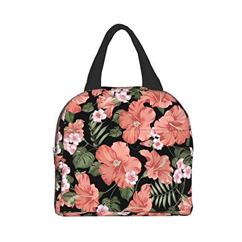 Fancy Flower With Tropical Leaves