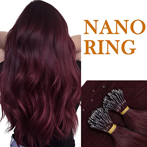 nano ring-#99J Wine Red