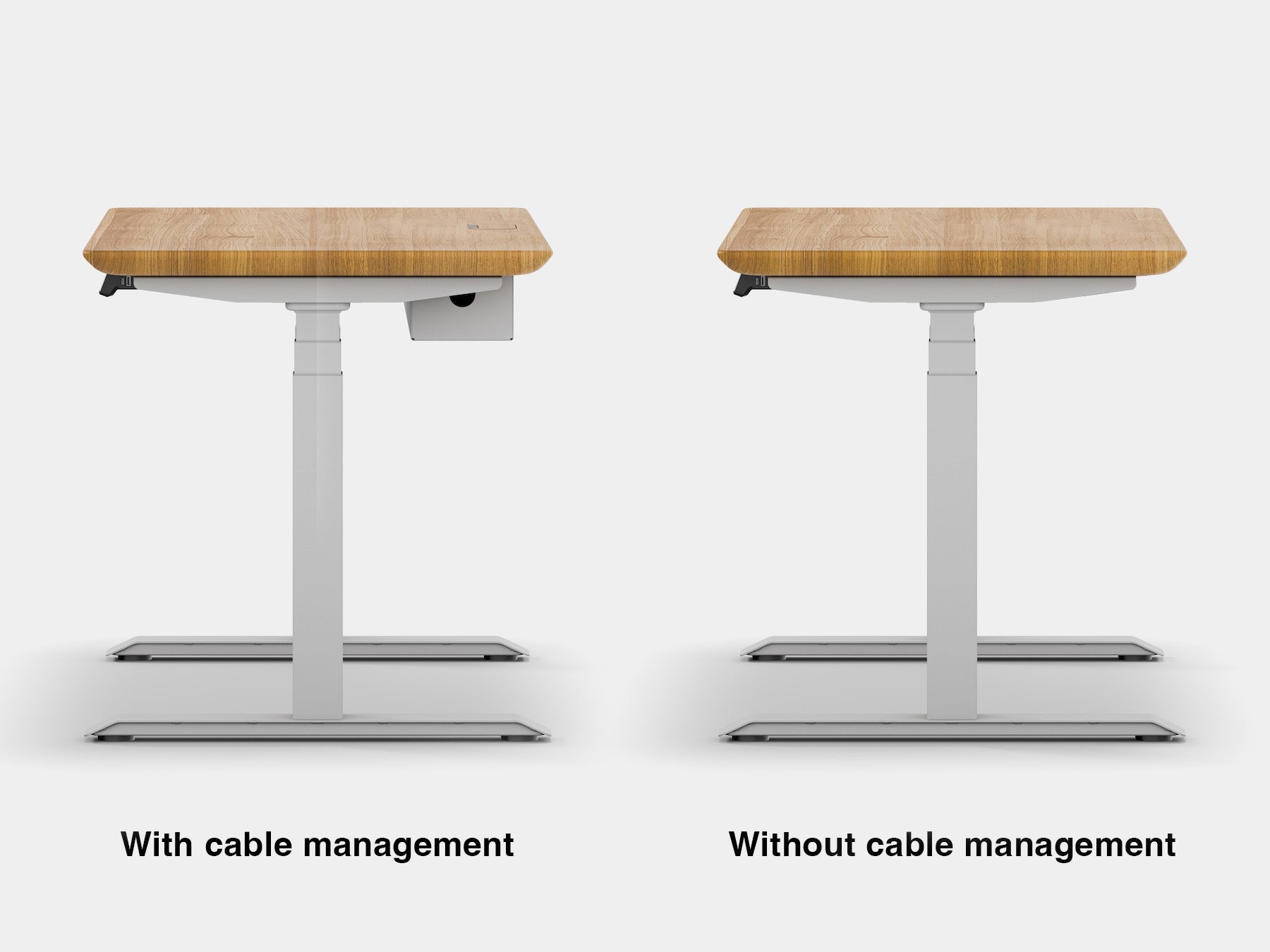 Adjustable Height Standing Desk with Touch Control - Ergonomic Home & Office Workstation for Improved Posture & Productivity