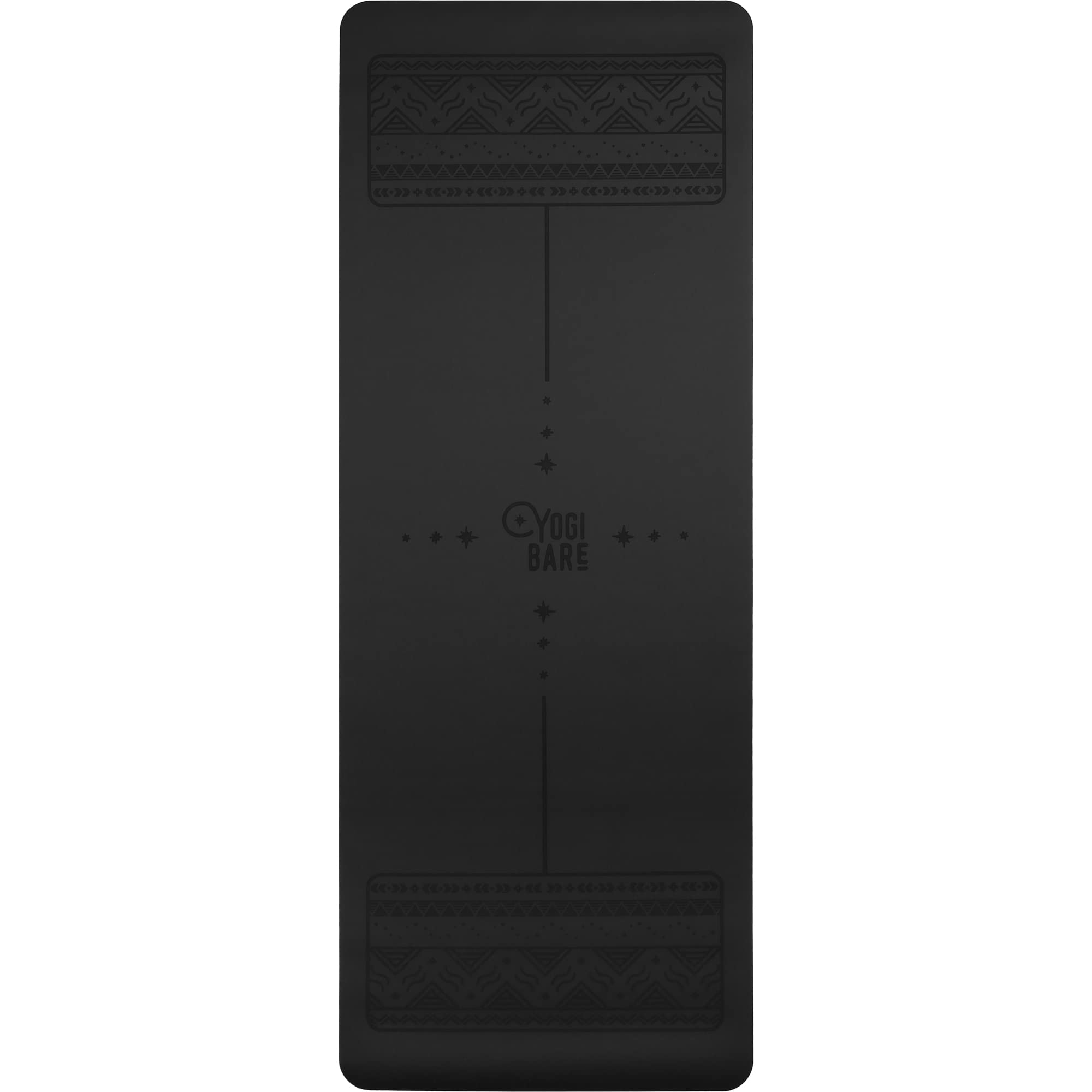 Yogi Bare Paws 4mm Non-Slip Yoga Mat - Eco-Friendly Natural Rubber Exercise Mat for Yoga, Pilates & Fitness - Perfect for Home Workouts, Studio Sessions & Meditation Practices