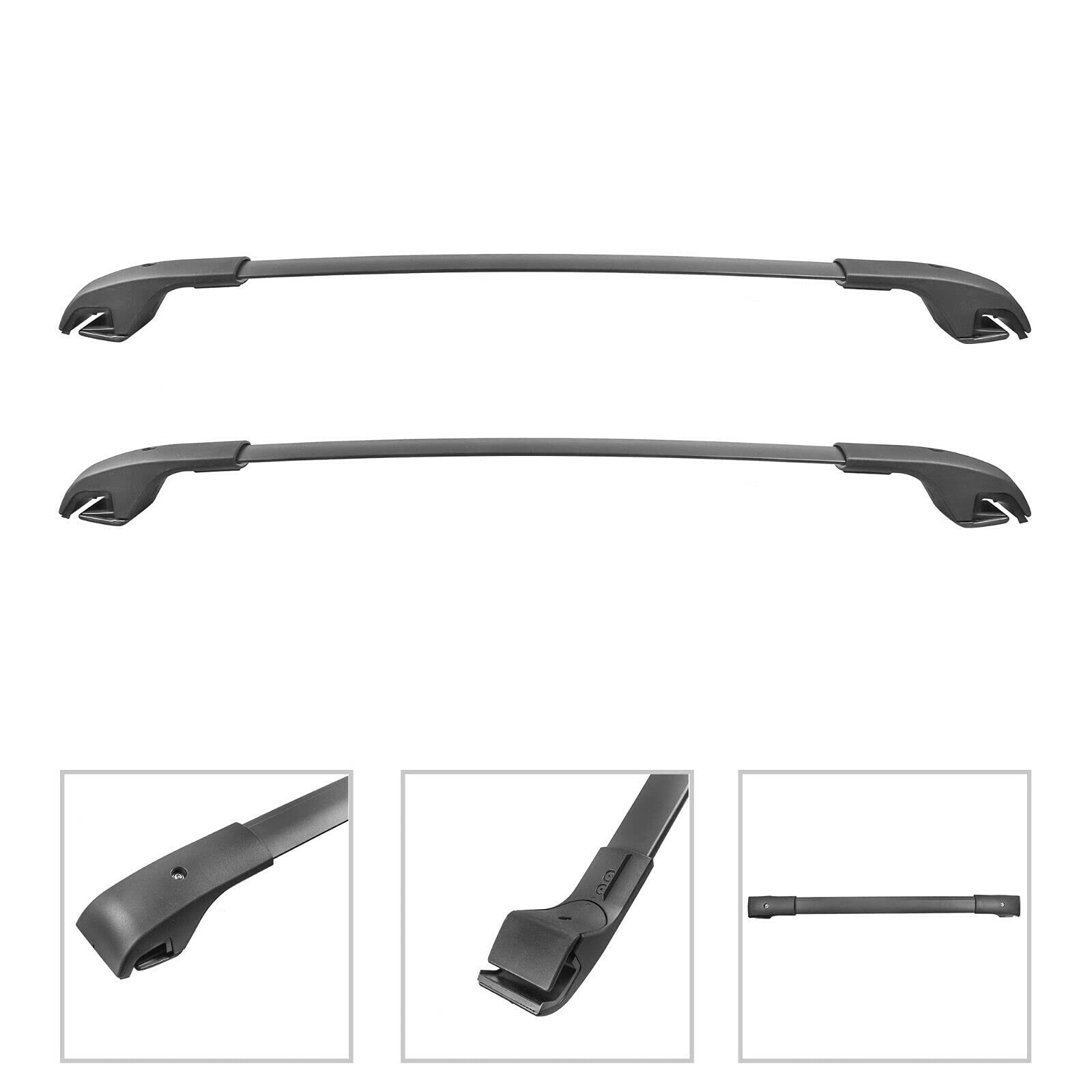 Universal Roof Rack Cross Bars - Heavy Duty Cargo Carrier for Jeep Cherokee 2014-2019 | Perfect for Camping, Road Trips & Outdoor Adventures