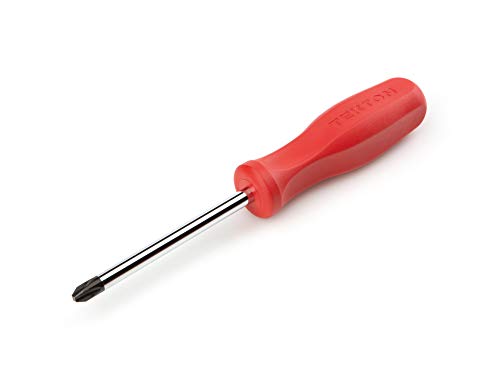 TEKTON #3 Phillips Hard-Handle Screwdriver - Premium USA Made Screwdriver with Comfort Grip | Ideal for Home Repairs, DIY Projects & Professional Use | Model DSP31003