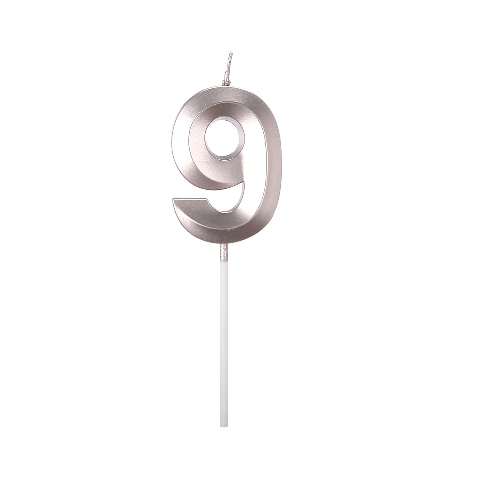Happy Birthday Candles Cake Toppers - Number Candles for Parties & Weddings - Decorate Cakes for Celebrations