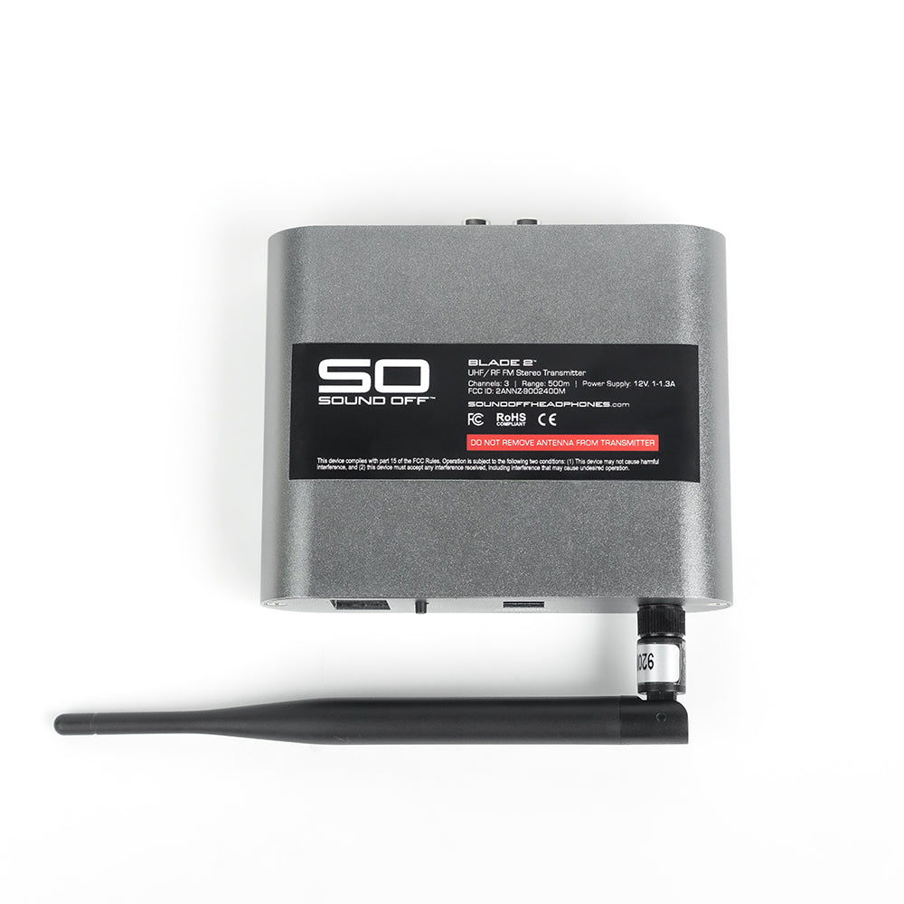 Sound Off Blade 2 Wireless Transmitter - High-Quality Audio Device for Home Theater & Gaming Systems | Perfect for Streaming, Podcasting & Professional Audio Setups