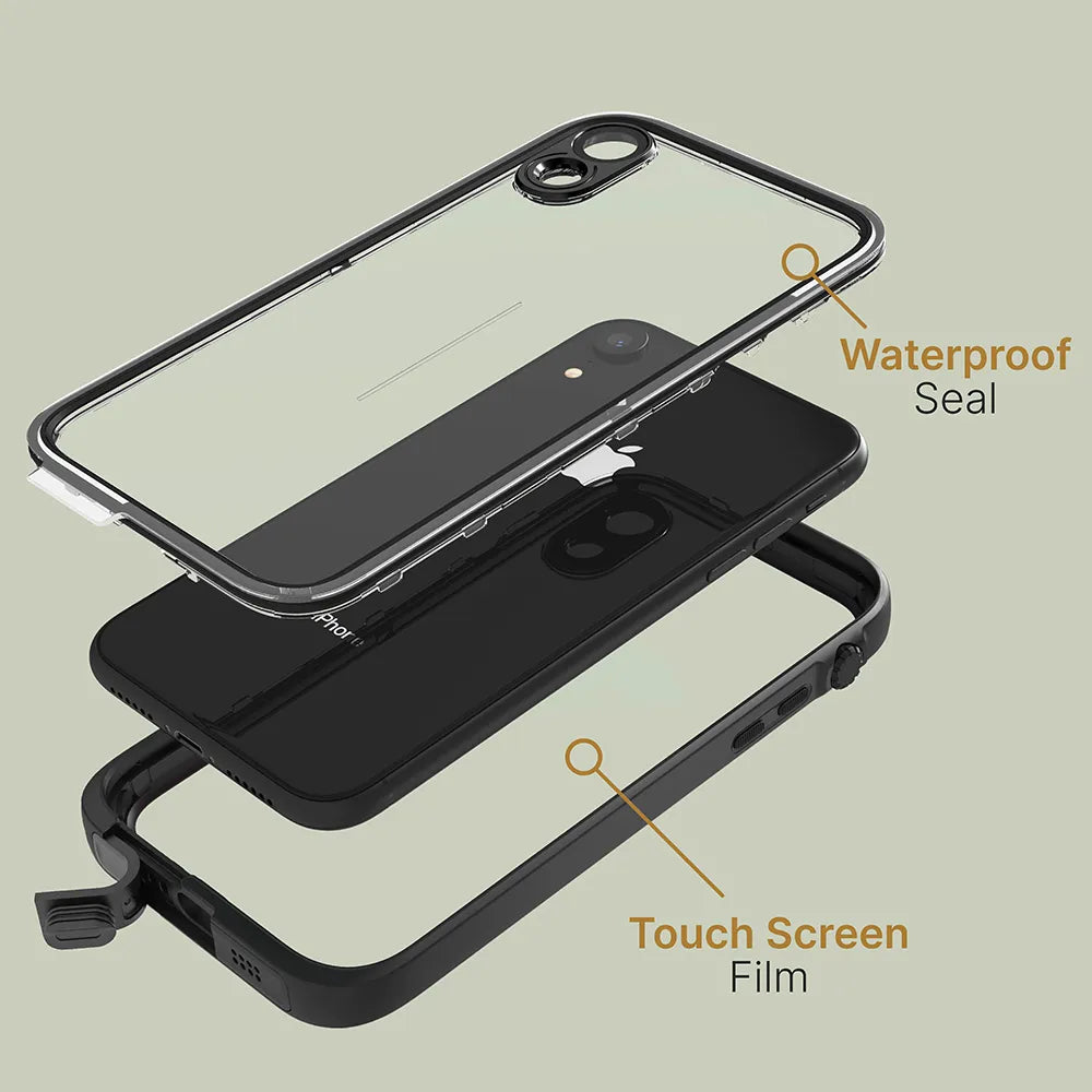 iPhone XR Waterproof Case - Shockproof & Dustproof Protective Cover for Swimming, Outdoor Activities & Daily Use