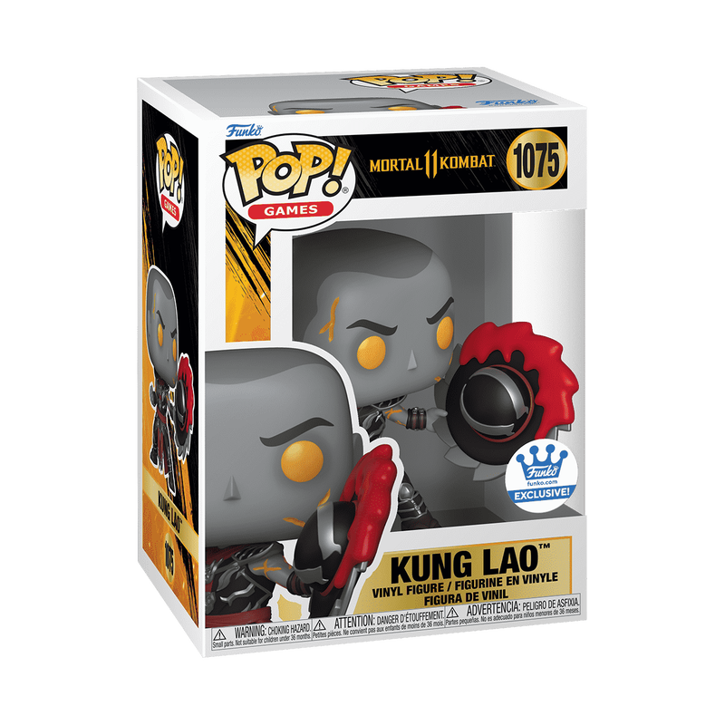 Mortal Kombat 11 Kung Lao Funko Pop! Vinyl Figure - Collectible Game Character for Fans & Decor