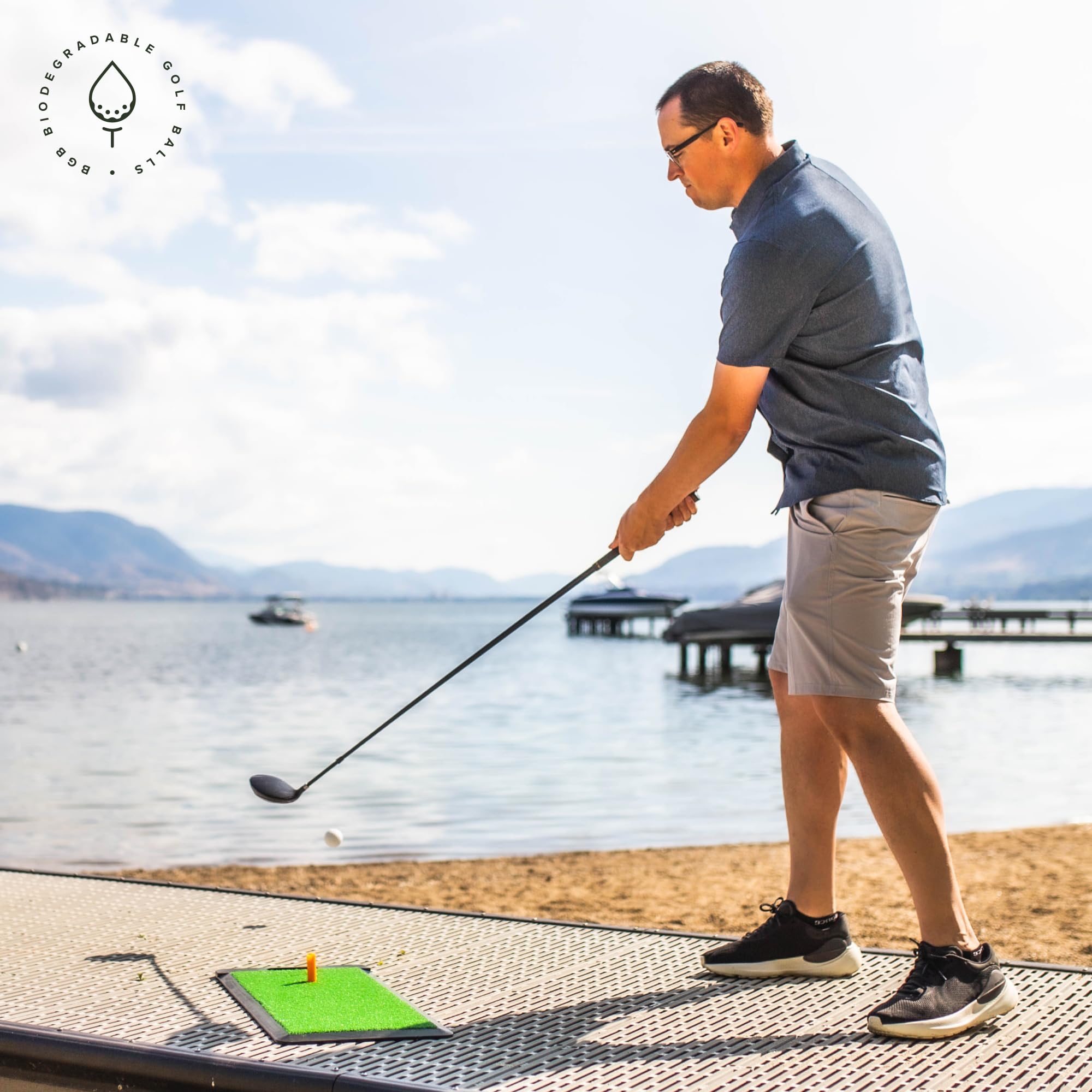Premium Golf Practice Mat - 12