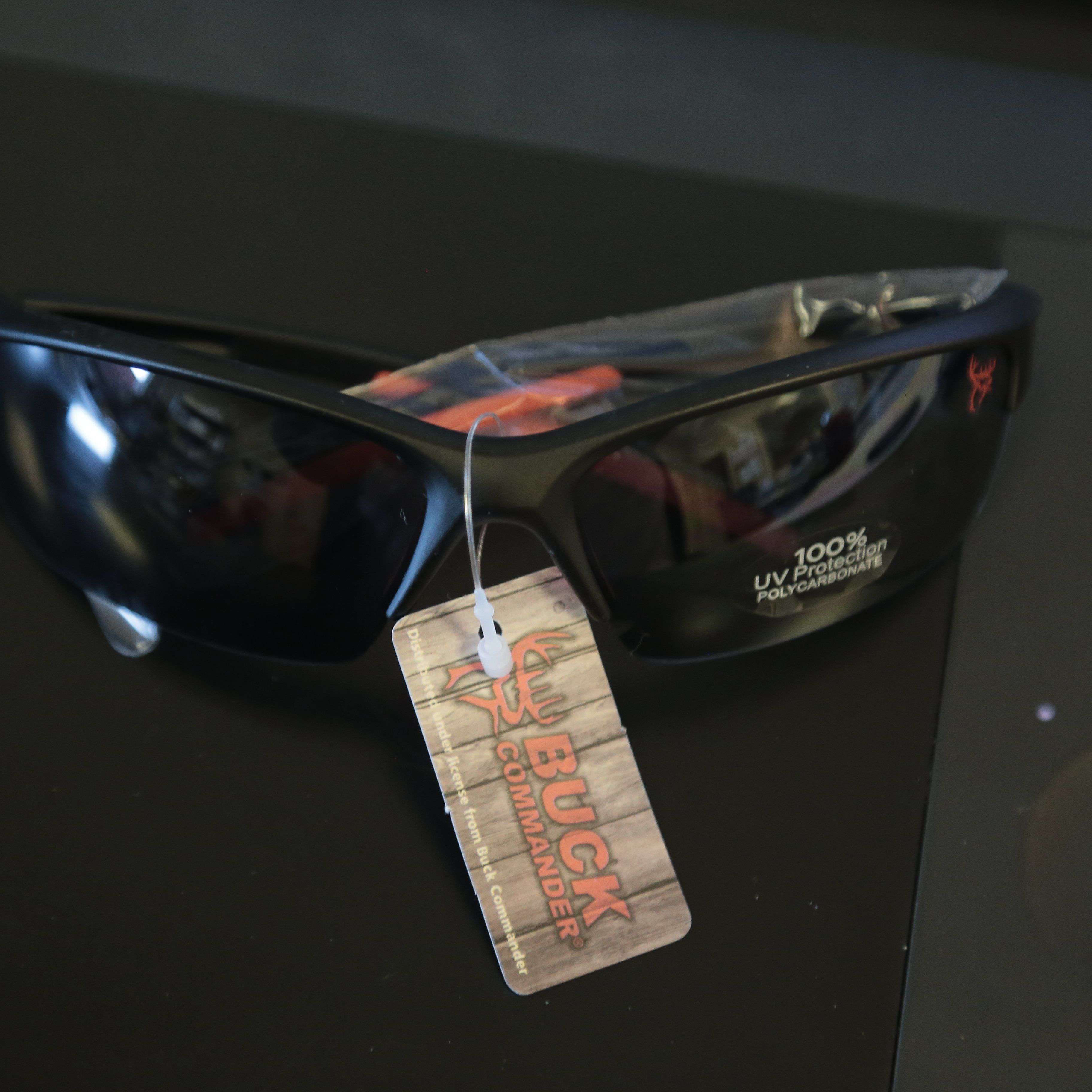 Duck Commander Orange Hunting Sunglasses - Polarized UV Protection for Outdoor Activities, Fishing & Hunting Gear Accessories