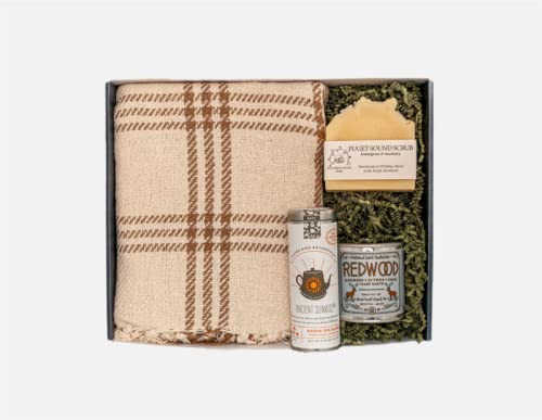 Pacific Northwest Housewarming Gift Box - Unique Handmade Home Decor & Local Artisan Gifts for New Homeowners | Perfect for House Parties, Bridal Showers & Welcome Gifts