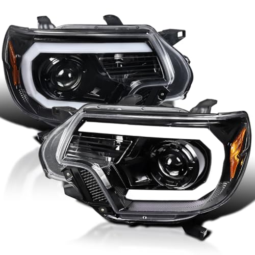 Jet Black Housing Clear Lens