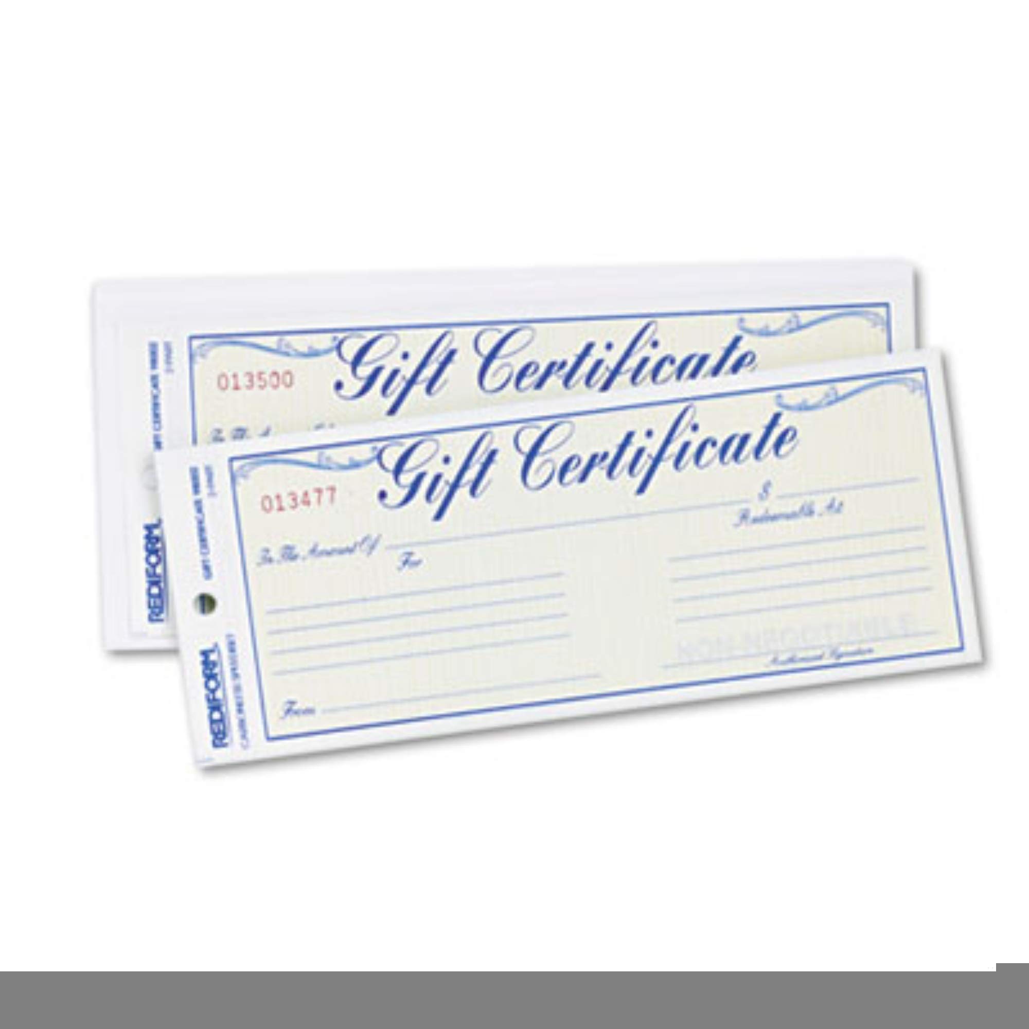 RED98002 - Elegant Gift Certificates with Premium Envelopes | Perfect for Birthdays, Holidays & Corporate Rewards
