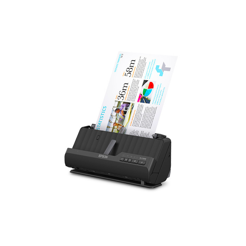 Epson WorkForce ES-C320W Wireless Desktop Scanner with Auto Document Feeder - Fast Scanning for Home Office & Small Business Documents