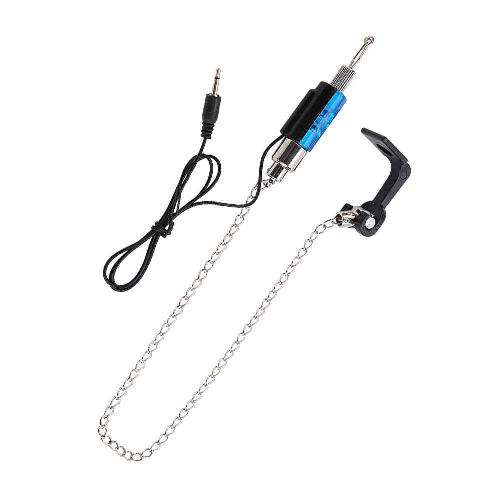 **Outdoor Fishing Bite Alarm Indicator with LED Light - Red & Blue Easy-Control Time-Saving Fishing Tool for Anglers | Night Fishing, Ice Fishing, River & Lake Fishing**