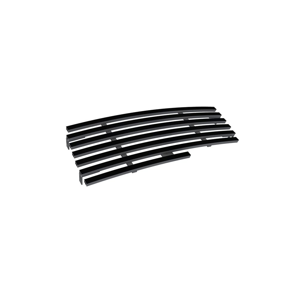 APS Black Billet Front Grill Grille Insert C86630H Compatible with Chevy Kodiak & GMC Topkick 2003-2009 - Side Vent Replacement for Enhanced Truck Style & Protection