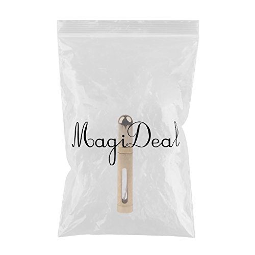 GlobalNiche® 12ml Fine Mist Spray Bottle - Gold Cosmetic Atomizer with Clear Viewing Window | Refillable Travel Perfume & Makeup Sprayer for Skincare, Haircare & Essential Oils