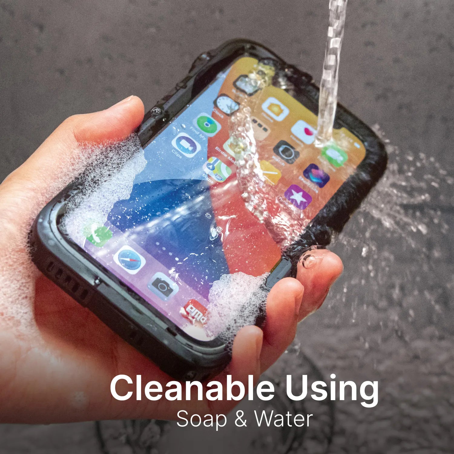 iPhone 12 Waterproof Case - Shockproof & Dustproof Full Protection for Swimming, Beach & Outdoor Activities