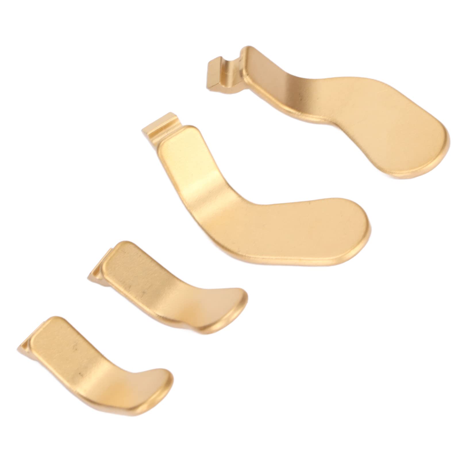 Premium 4PCS Metal Joystick Thumbsticks - Stainless Steel Replacement Paddles for Elite Series Controllers (Gold) | Enhanced Grip for Gaming, FPS & Competitive Play