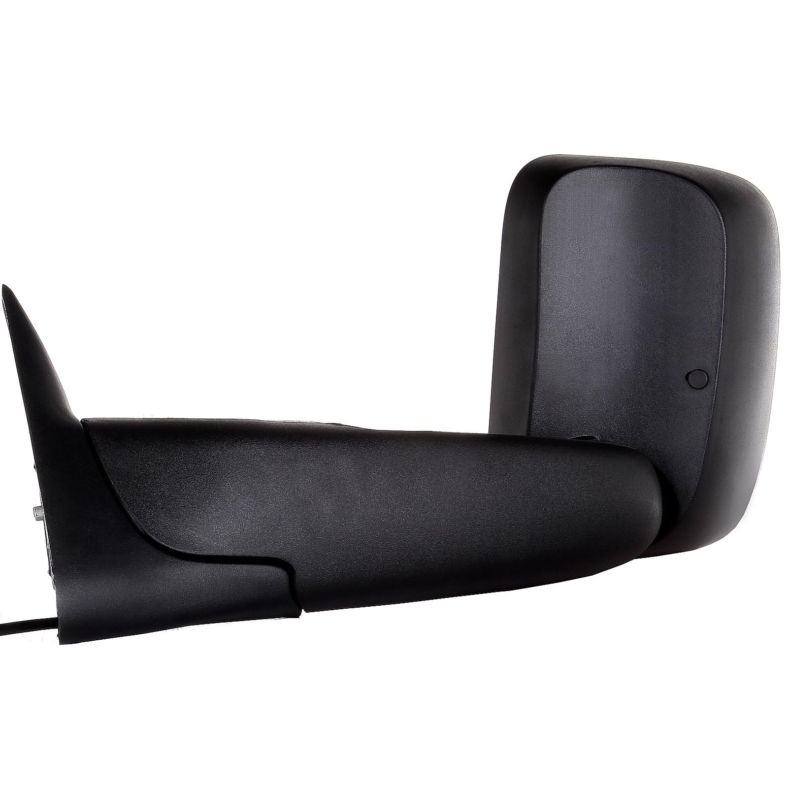 Dodge Ram 1500/2500/3500 Towing Mirrors (1994-1997) - Black Power-Adjustable Replacement Tow Mirrors (Left & Right Pair) - Perfect for Towing Trailers, Campers & Heavy Loads