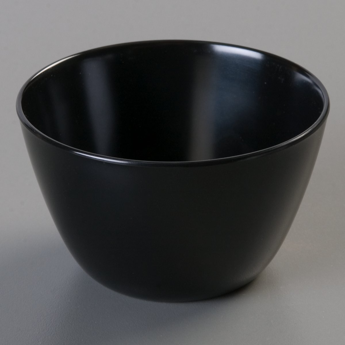 Carlisle KL35003 Kingline 8-Oz Black Melamine Bouillon Cups - NSF Certified, Set of 48 - Perfect for Restaurants, Catering & Commercial Kitchens