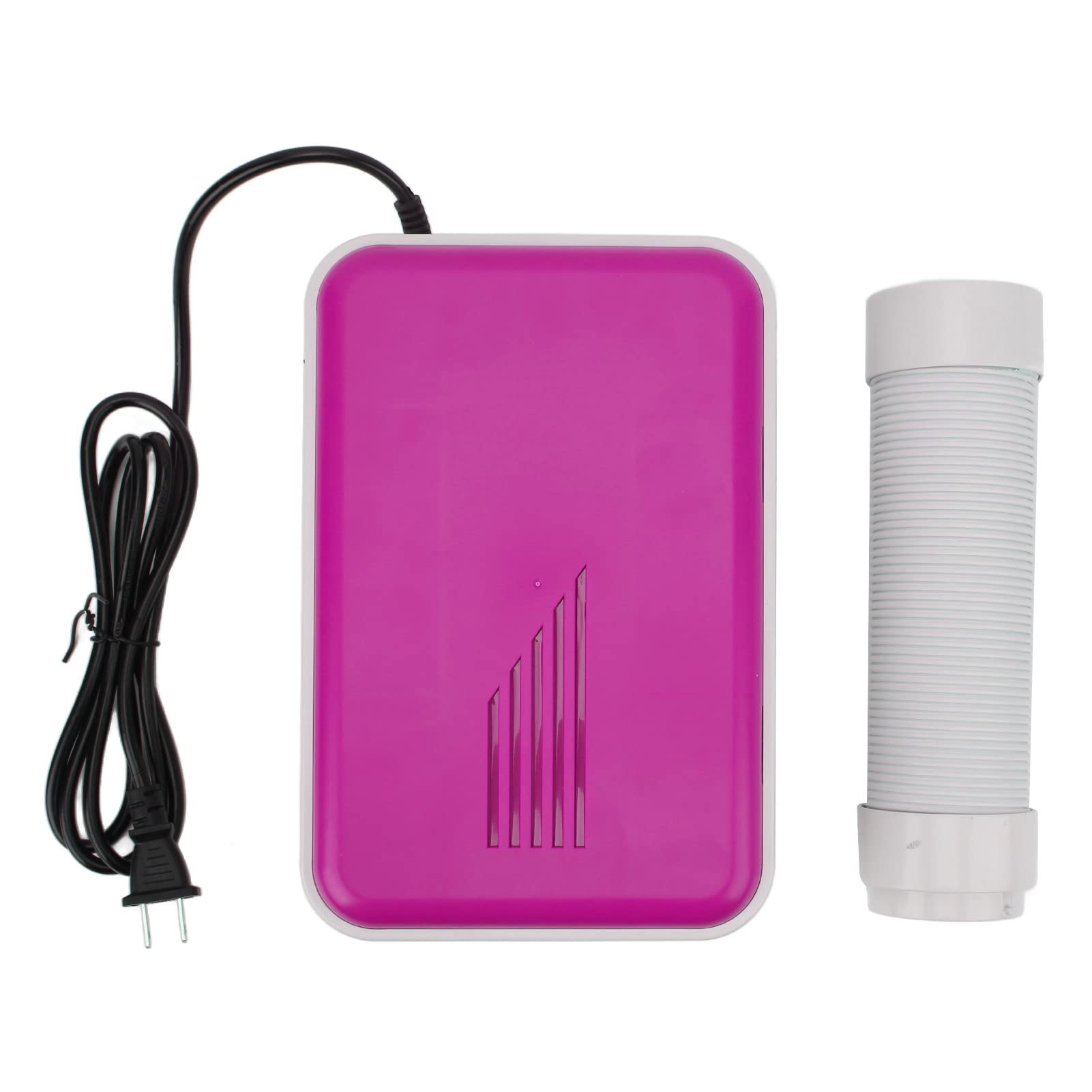 Portable Clothes Dryer - Compact Electric Garment & Shoe Dryer for Travel, Camping, Dorm - Fast Drying Underwear, Socks, Pet Hair - Energy Efficient Purple Laundry Dryer for Small Spaces & Apartments