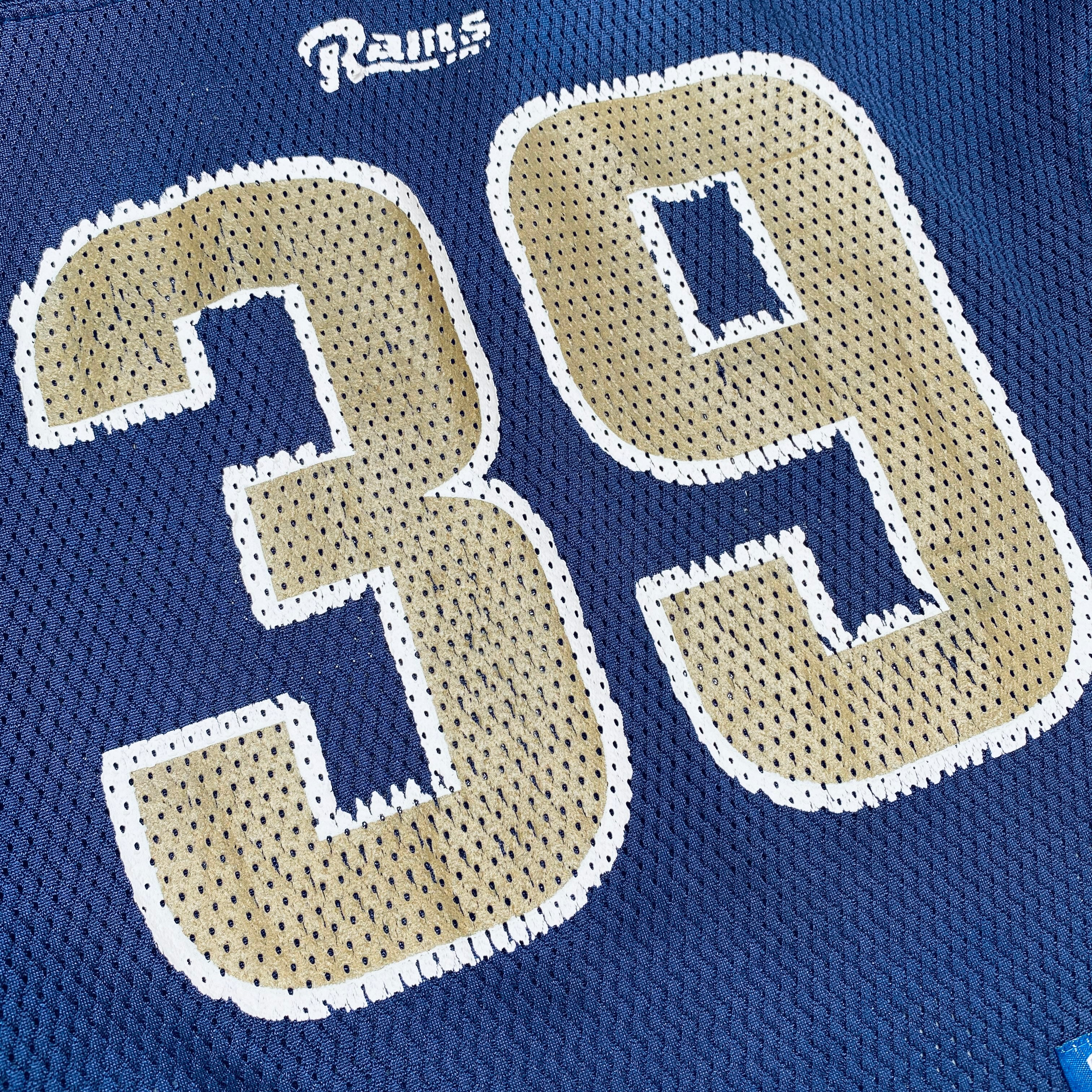 St. Louis Rams Steven Jackson 2009/10 NFL Jersey (Size S) - Authentic Football Apparel for Fans & Collectors - Perfect for Game Day, Tailgating & Sports Memorabilia Display