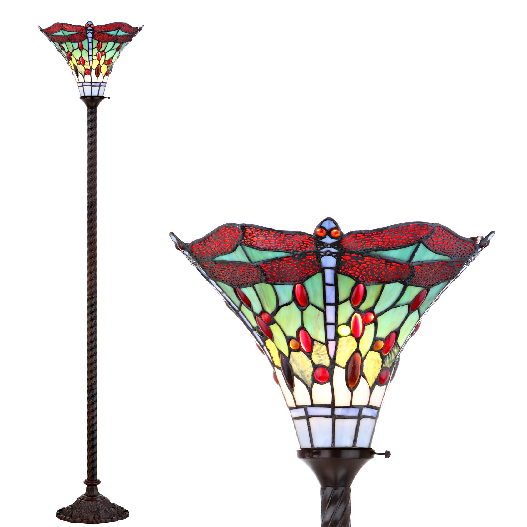 JYL8002A Dragonfly Tiffany-Style 71