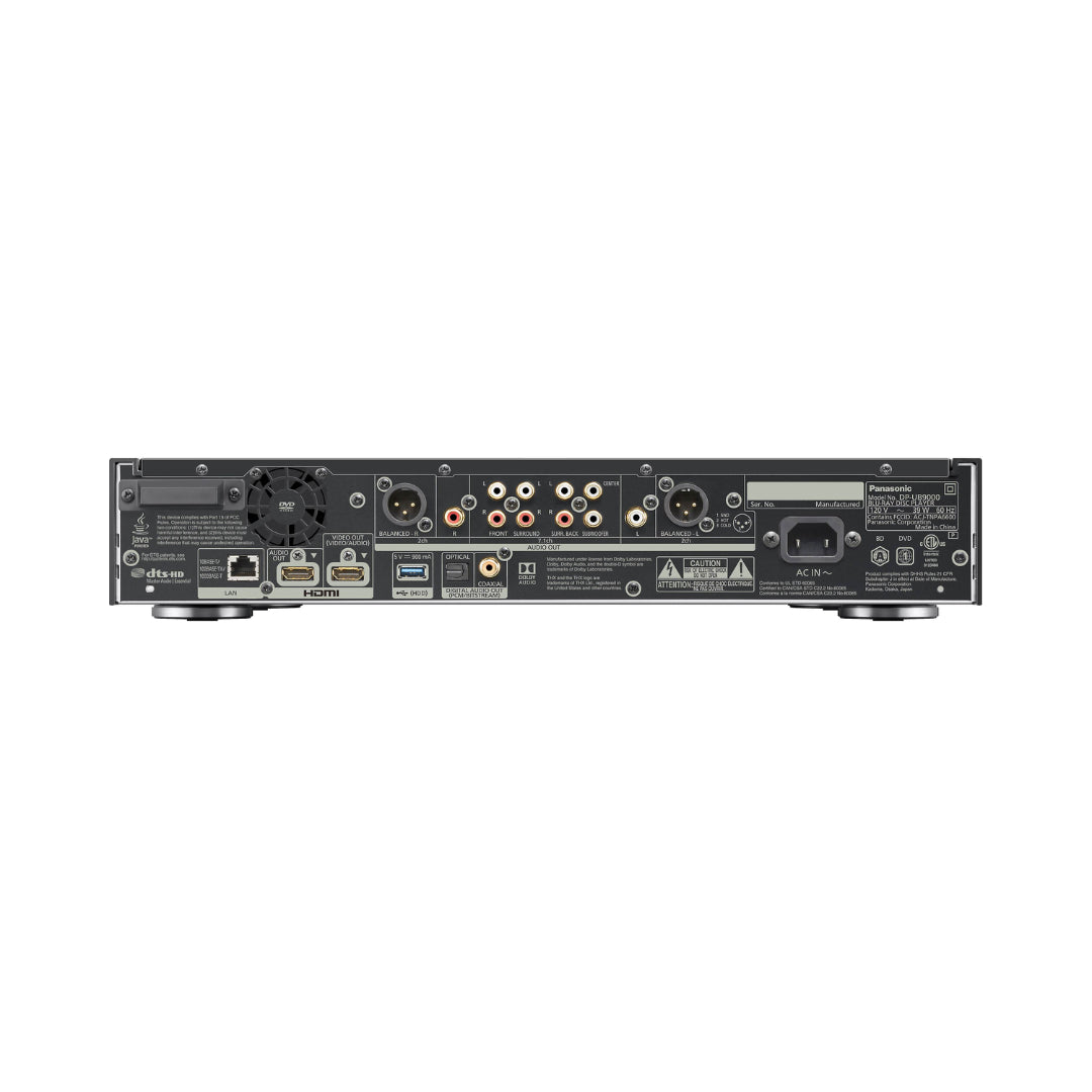 Panasonic DP-UB9000P1K 4K Ultra HD Blu-ray Player - Open Box (Premium Home Theater, Movie Nights, 4K HDR Playback)