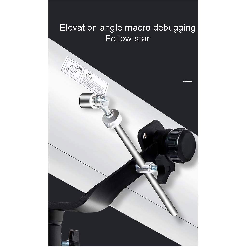 CRBUDY 700mm Focal Length Astronomical Telescope for Adults & Kids - Adjustable Astronomy Telescope with Tripod & Phone Adapter - Perfect for Stargazing, Moon Observation & Astrophotography (Vitamin D)