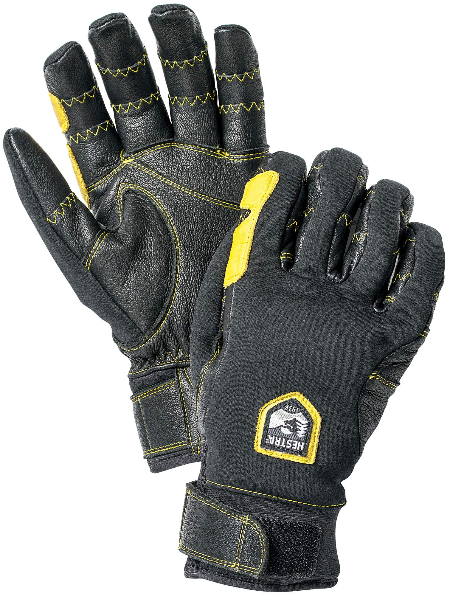 Hestra Ergo Grip Active Glove - Durable 5-Finger Outdoor Sports Gloves for Men & Women - Perfect for Hiking, Kayaking, Running, Cycling & Winter Activities