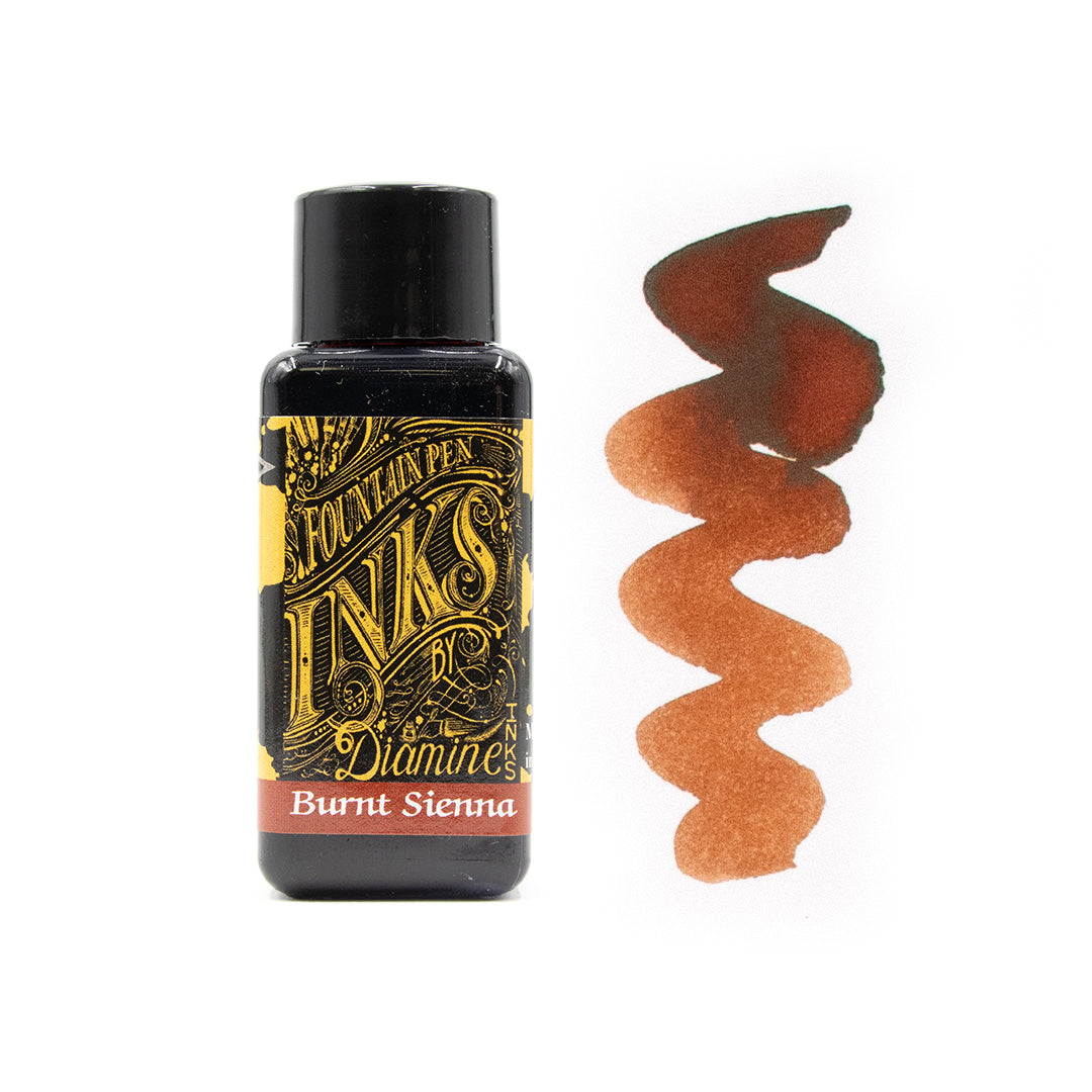Premium Diamine Fountain Pen Ink 30ml Bottle - Vibrant Colors for Calligraphy, Journaling & Artistic Writing - Perfect for Fountain Pens, Dip Pens & Ink Drawing
