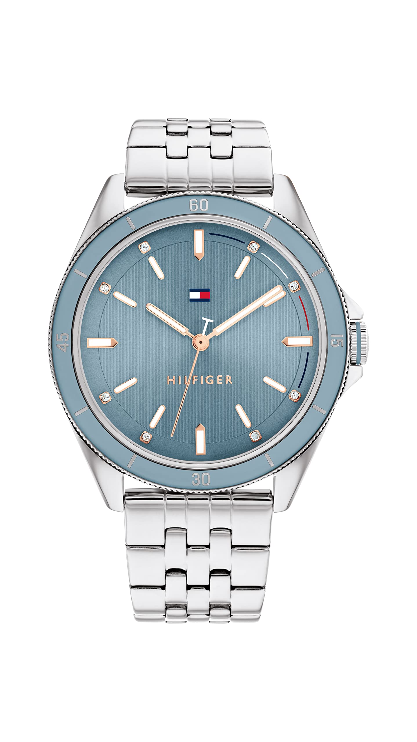 Tommy Hilfiger Women's Silver Watch - Stainless Steel Strap for Work & Casual Wear