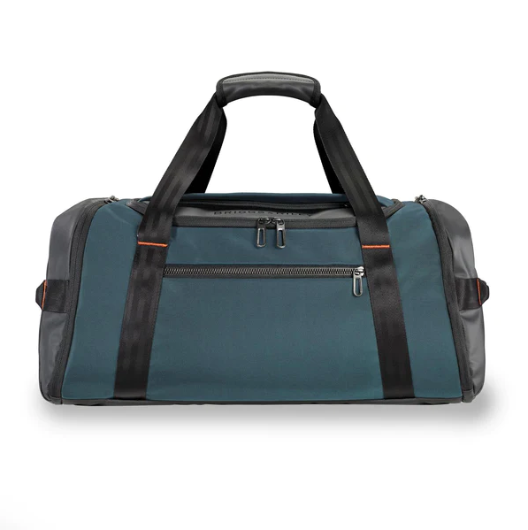 Briggs & Riley ZDX Large Travel Duffle Bag - Spacious Carry-On Duffel for Business Trips & Weekend Getaways | Durable Water-Resistant Luggage with Multiple Pockets