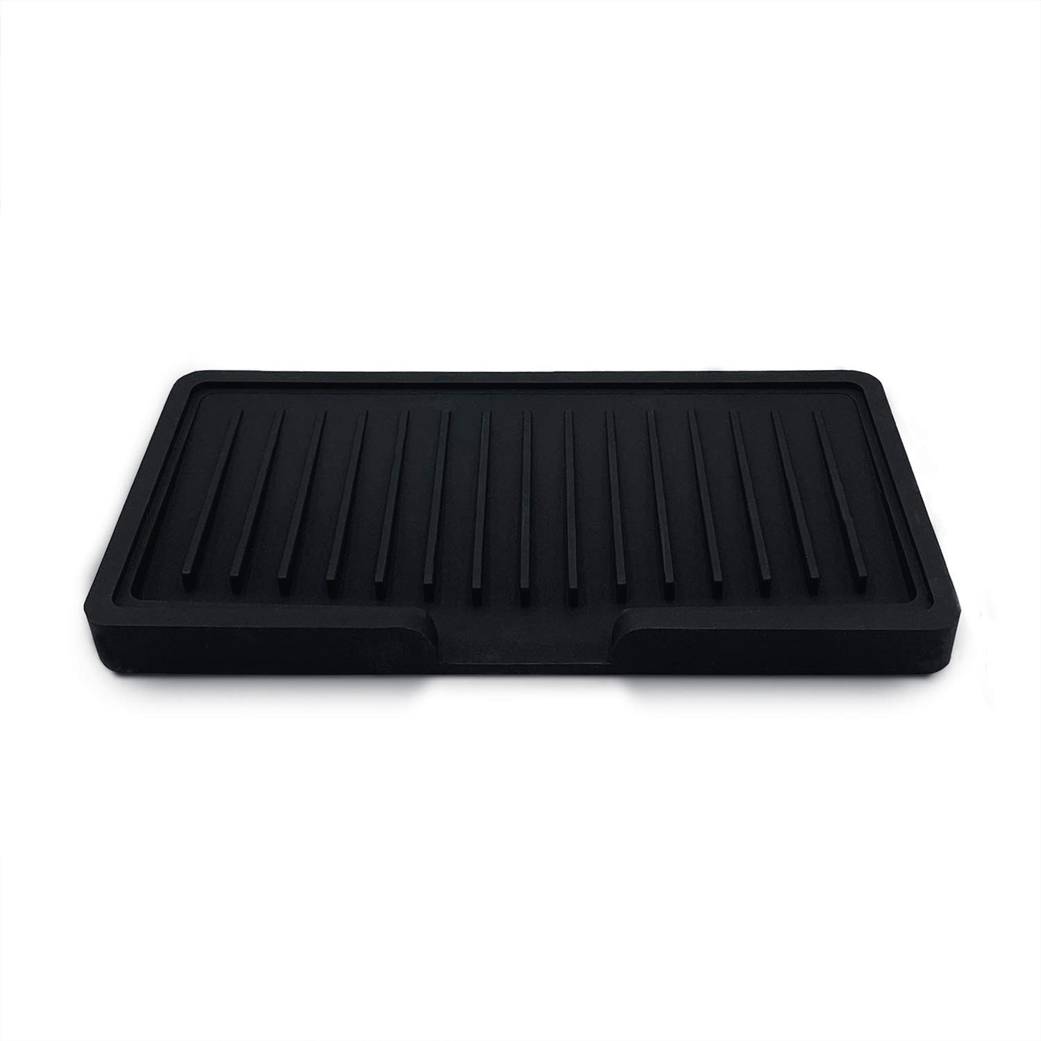 **Silicone Sponge Holder for Kitchen Sink - Soap Dispenser & Scrubber Organizer Mat - Drain Tray for Sponges & Brushes - Perfect for Kitchen & Bathroom Accessories (Great for Small Spaces & Clutter-Free Countertops)**