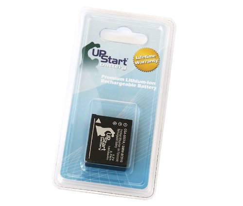 Replacement Battery and Charger for Panasonic LUMIX DMC-TZ2 Camera - 1000mAh 3.7V Lithium-Ion Battery Compatible with Panasonic CGA-S007A - Perfect for Travel Photography, Vlogging, and Outdoor Adventures