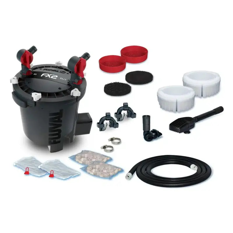 Fluval FX2 High-Performance Canister Filter - 750L Capacity, 1800L/H Flow Rate - Ideal for Large Freshwater & Saltwater Aquariums, Fish Tanks, and Aquatic Systems