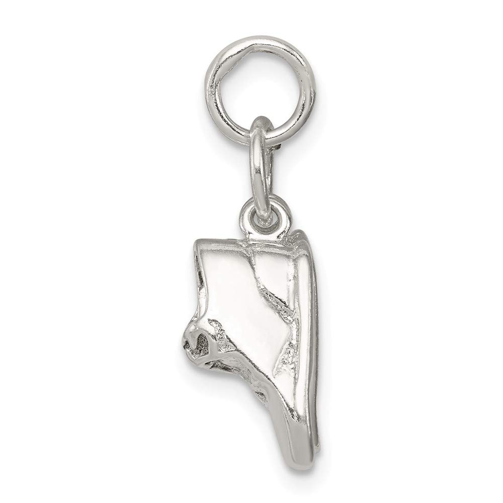 925 Sterling Silver Baby Shoes Charm - Dainty & Elegant Jewelry for Newborn Gifts, Baby Showers, and Keepsakes - Perfect for Bracelets, Necklaces, and Memory Jewelry