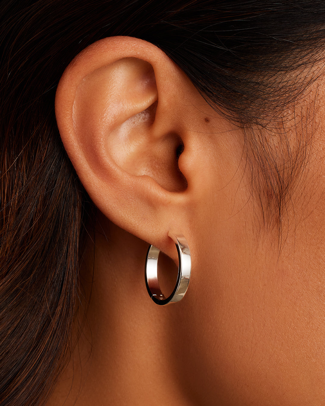 Rose Gold Hoop Earrings for Women - Elegant Dainty Rose Gold Hoops for Everyday Wear, Date Night & Special Occasions