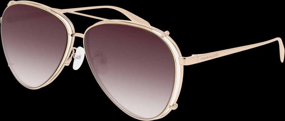 Alexander McQueen AM0263S Sunglasses - Luxury Designer Shades for Men & Women - Perfect for Outdoor Activities, Travel & Fashion