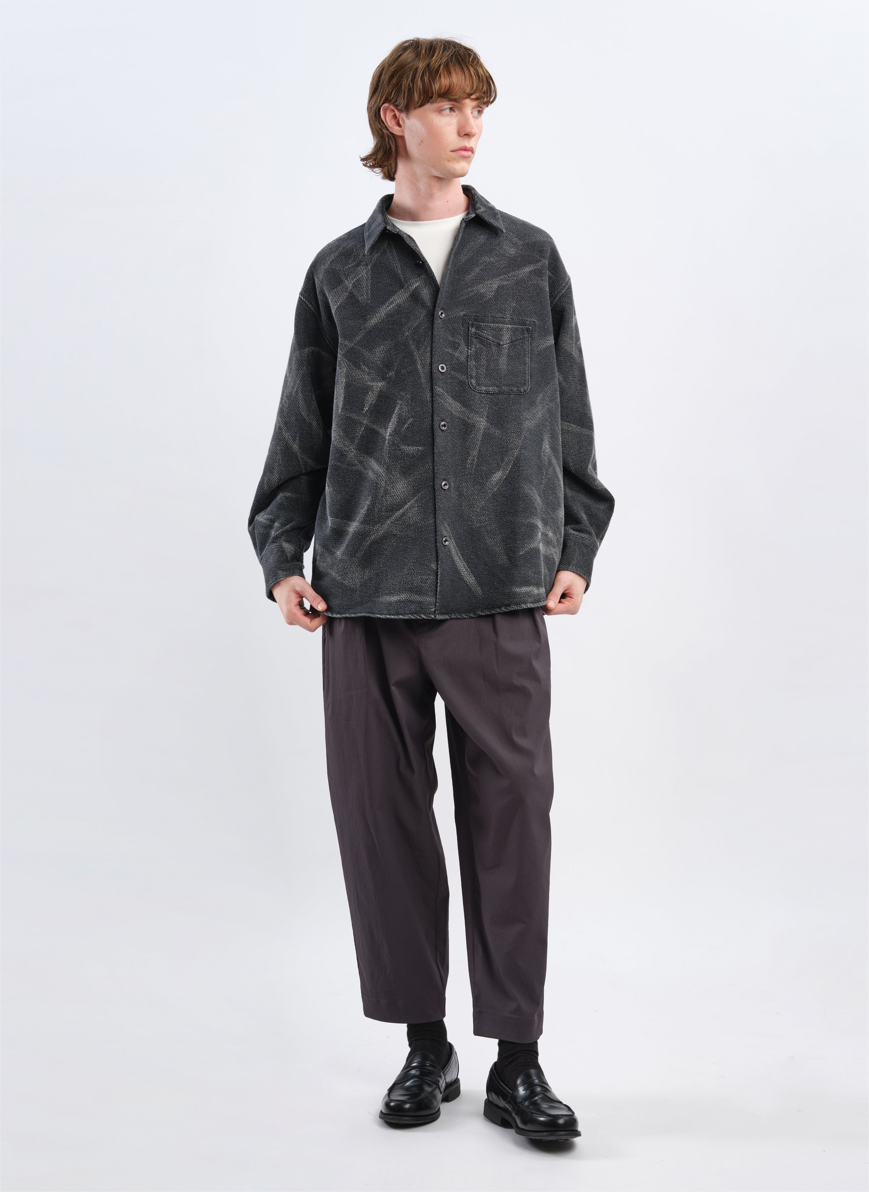 Breathable Cotton Polyester Jersey Shirt Jacket - Lightweight Casual Outerwear for Men & Women | Perfect for Spring Layering, Outdoor Activities & Everyday Wear