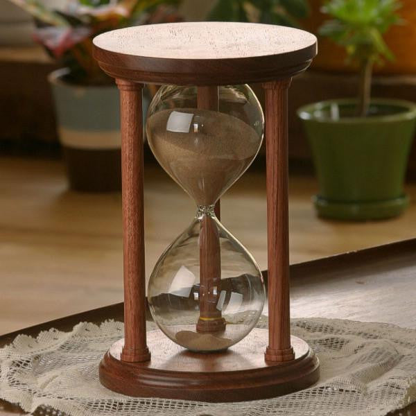 Premium Solid Bubinga Wood Hourglass Urn - Handcrafted Memorial Keepsake for Ashes - Perfect for Home Display, Funeral Services & Memorial Gifts
