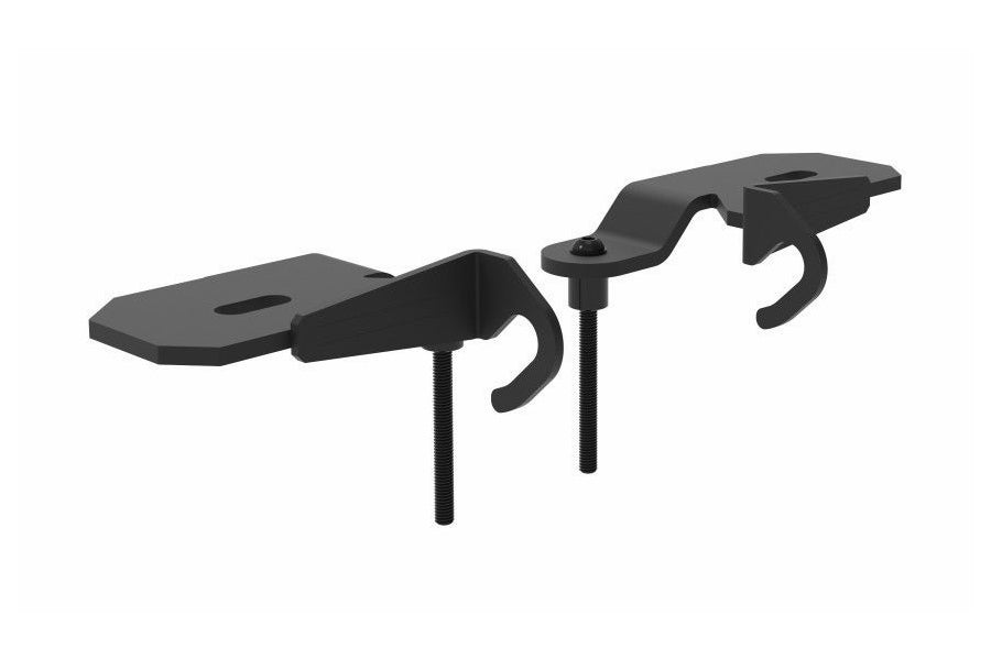 Jeep Gladiator JT Mojave & Wrangler JL 392 KC HiLiTES A Pillar Light Mount Set - Heavy Duty Off-Road LED Light Brackets for Enhanced Night Driving & Adventure