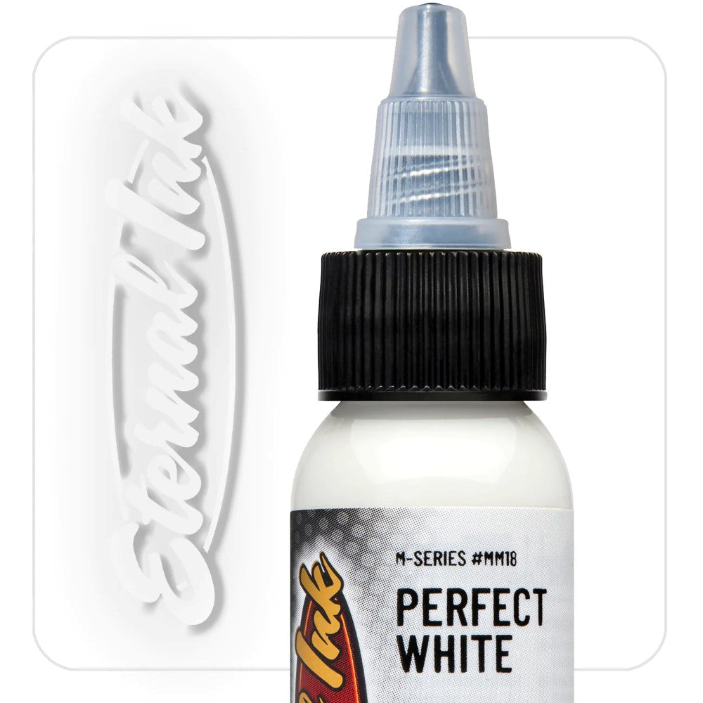 Eternal Tattoo Ink M Series - Professional White Tattoo Ink for Artists | Perfect for Fine Line Work, Cover-ups & Bright Highlights