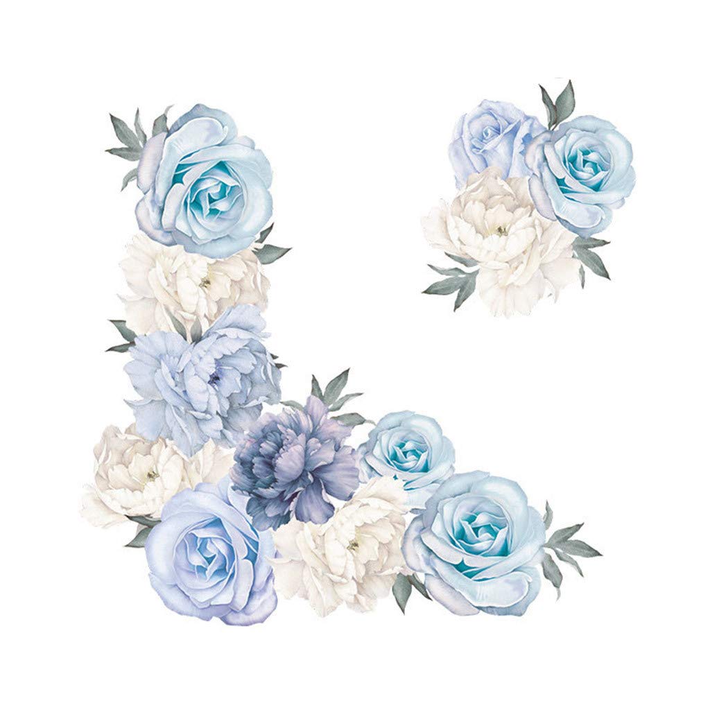 Peony Flower Wall Stickers - Kids Room & Nursery Decor for Home