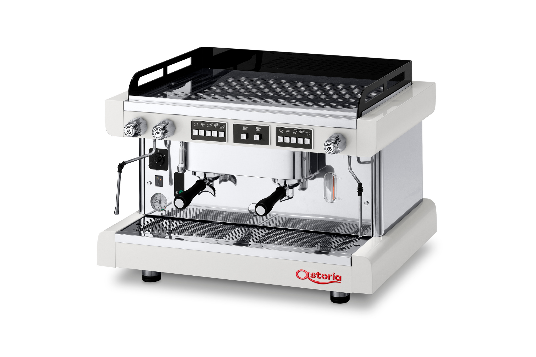 Astoria Pratic Avant 2 Group Commercial Espresso Machine - Professional Coffee Maker for Cafes, Restaurants & Coffee Shops - Perfect for High Volume Brewing & Latte Art