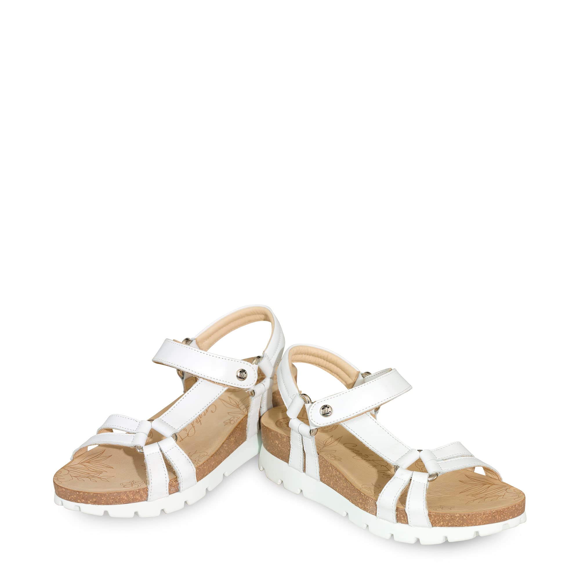 Panama Jack Women's Open Toe Wedge Heel Sandals - Comfortable Summer Casual Shoes for Beach, Vacation & Outdoor Walking