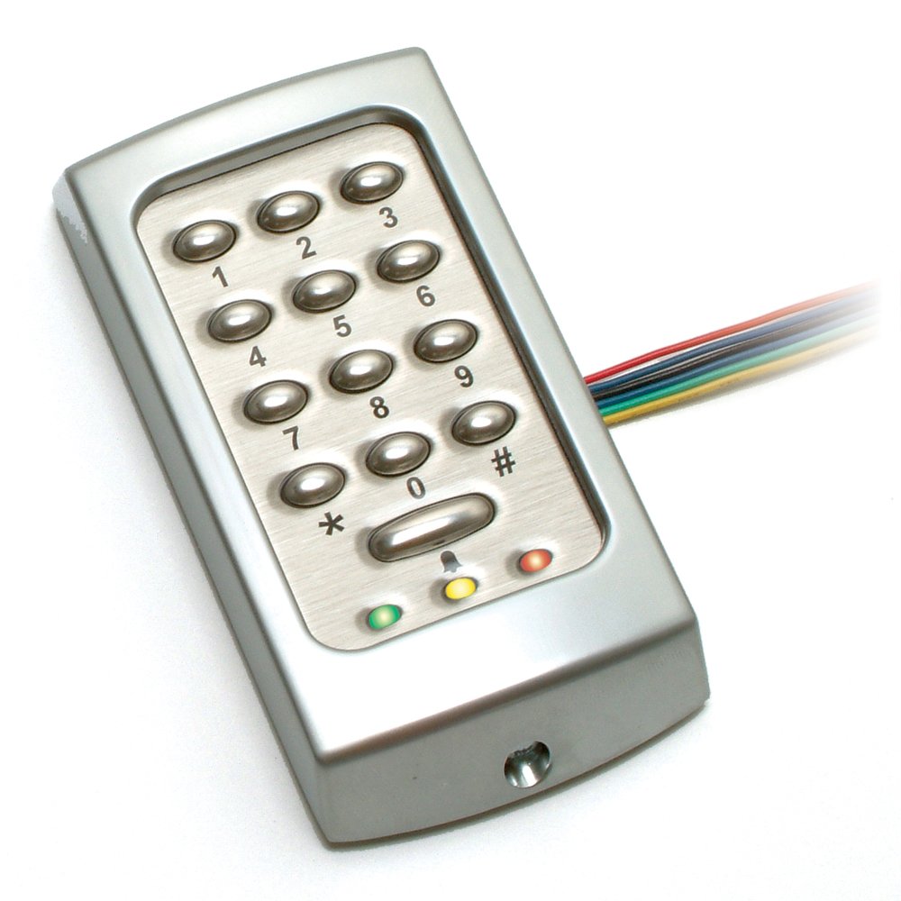 PAXTON Switch2 / Net2 Stainless Steel Keypad - 352-110 - SS K50 | Secure Access Control for Commercial & Residential Buildings | Durable Metal Keypad for Doors & Gates