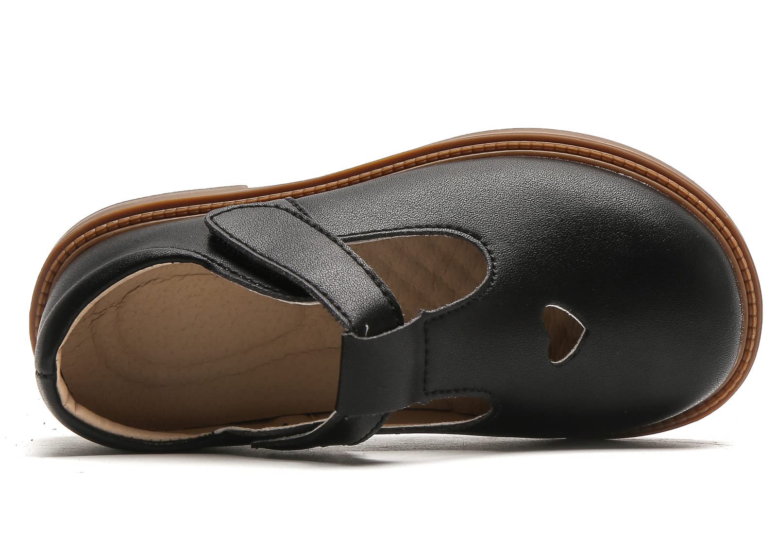 DADAWEN Girls Mary Jane Flats - Comfortable Dress Shoes for Toddler, Little Kid & Big Kid - Perfect for School, Party, Wedding & Special Occasions