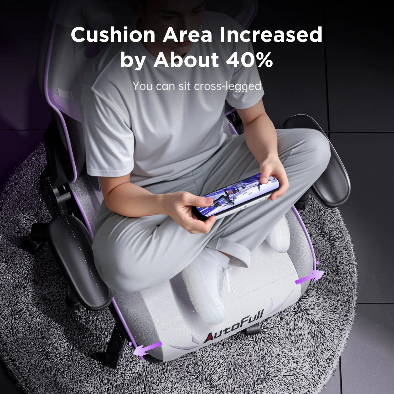 AutoFull C3 Pro Ergonomic Gaming Chair with Upgraded Lumbar Support - Perfect for PC Gaming, Office Work & Home Comfort