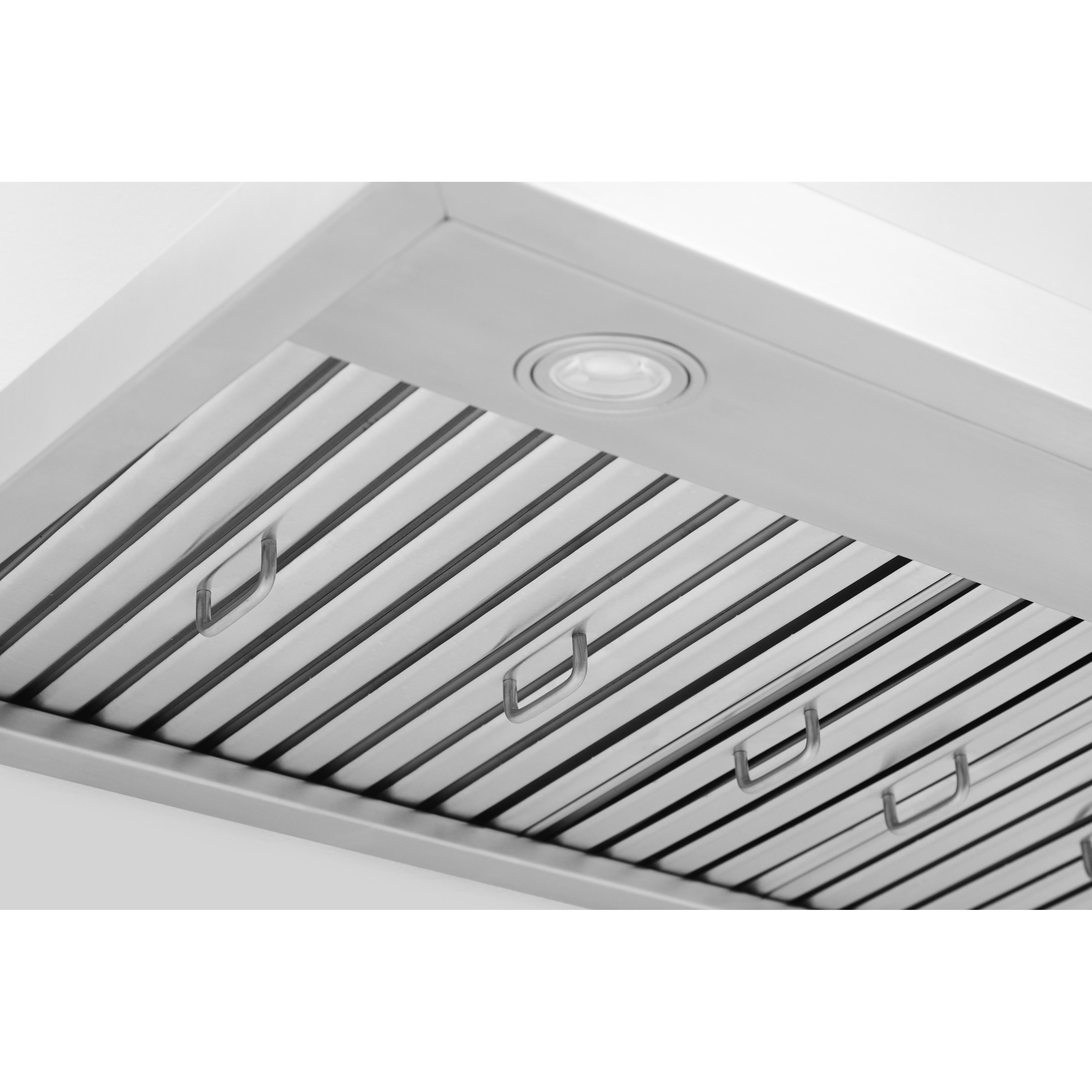 AVIVA 36-Inch Professional Series Wall Mount Range Hood AVN 368CS3 - Stainless Steel Kitchen Vent Hood for Stove, Gas Cooktop - Powerful 900 CFM, Quiet Operation - Perfect for Modern & Luxury Home Kitchens